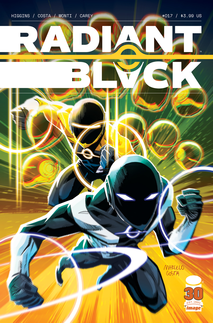 RADIANT BLACK #11 COVER A BURNETT VF/NM IMAGE HOHC 2021